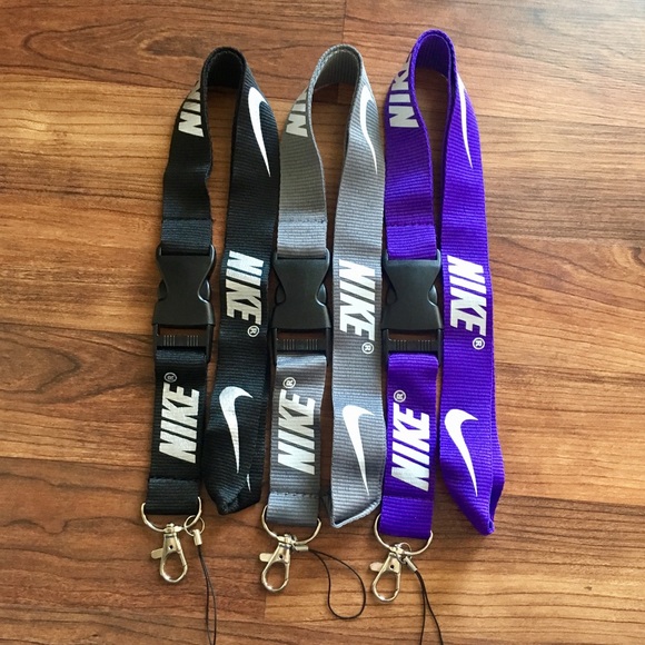 Nike Accessories New Bundle Of 3 Nike Keychain Id Holders Lanyards